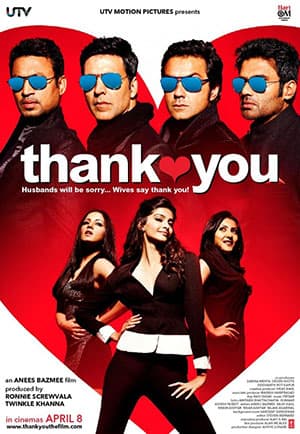 Thank You (2011) Hindi Full Movie BluRay 480p [400MB] | 720p [1.2GB] | 1080p [3.8GB]