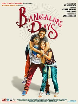 Bangalore Days (2014) HDRip Hindi [HQ-VoiceOver] Dubbed Full Movie 480p [550MB] | 720p [1.6GB]