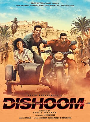 Dishoom (2016) Hindi Full Movie 480p [300MB] | 720p [1GB] | 1080p [3GB]