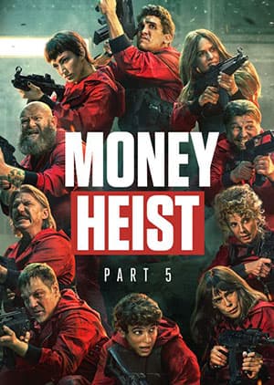 Money Heist – Netflix Original (2021) Season 5 Volume 2 Dual Audio {Hindi-English} WEB Series 480p [150MB] | 720p [350MB] | 1080p [1.2GB] WEB-DL