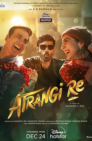 Atrangi Re (2021) Hindi Full Movie 480p [450MB] | 720p [1.4GB] | 1080p [2GB]