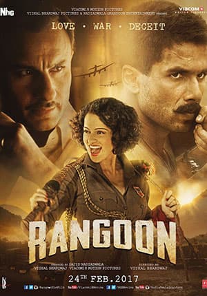 Rangoon (2017) Hindi Full Movie 480p [400MB] | 720p [1.3GB] | 1080p [4GB]