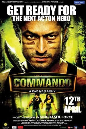 Commando (2013) Hindi Full Movie 480p [270MB] | 720p [900MB] | 1080p [3GB]