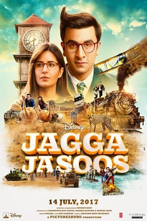 Jagga Jasoos (2017) Hindi Full Movie BluRay 480p [500MB] | 720p [1.2GB] | 1080p [4.7GB]