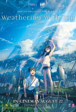 Weathering with You (2019) BluRay Dual Audio [Hindi (HQ Dubbed) + Japanese] Full Movie 480p [350MB] | 720p [1GB] | 1080p [2.2GB]